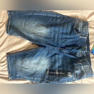 Jean shorts never worn